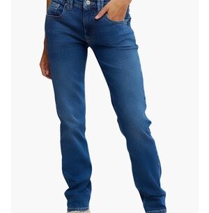 Free People Slim Straight Denim Jeans